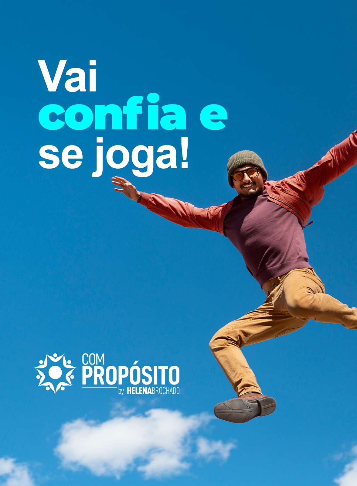 palestra vai confia e faz helena brochado